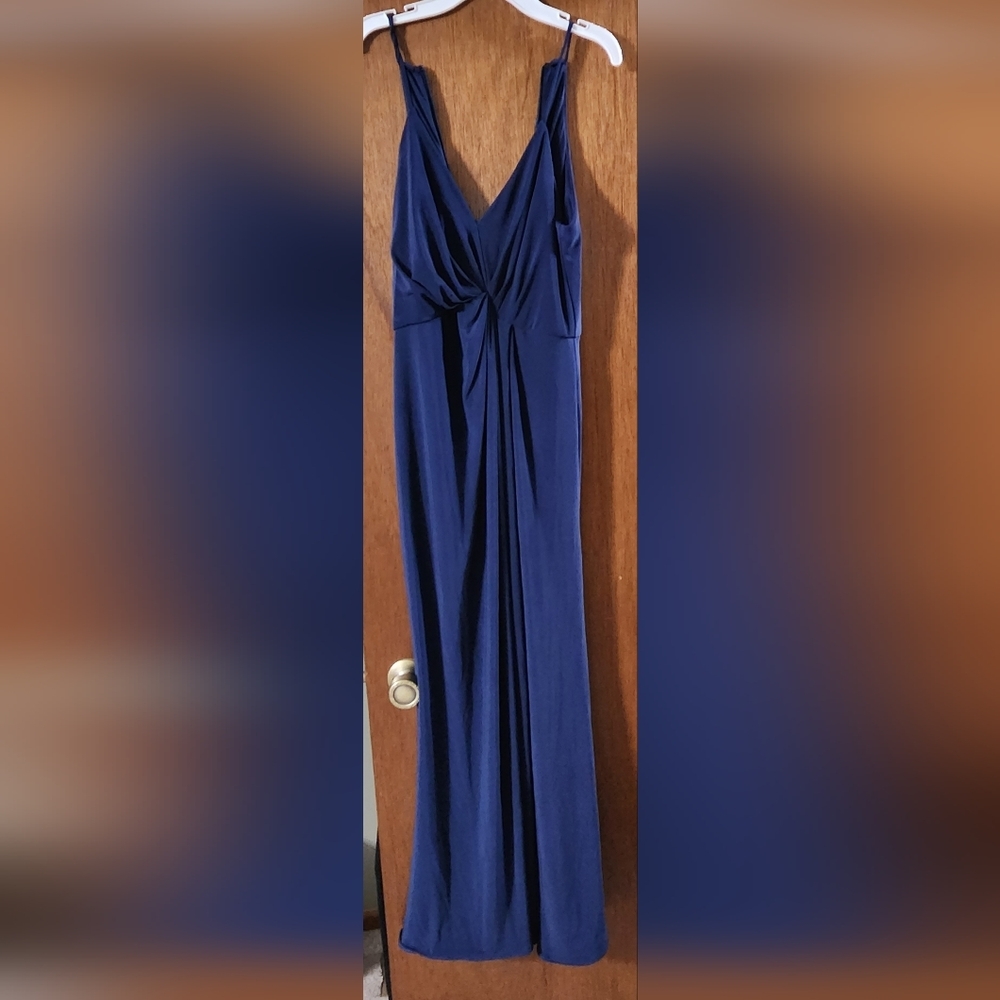 Navy blue dress